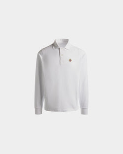 Cutsew Polo In White Cotton