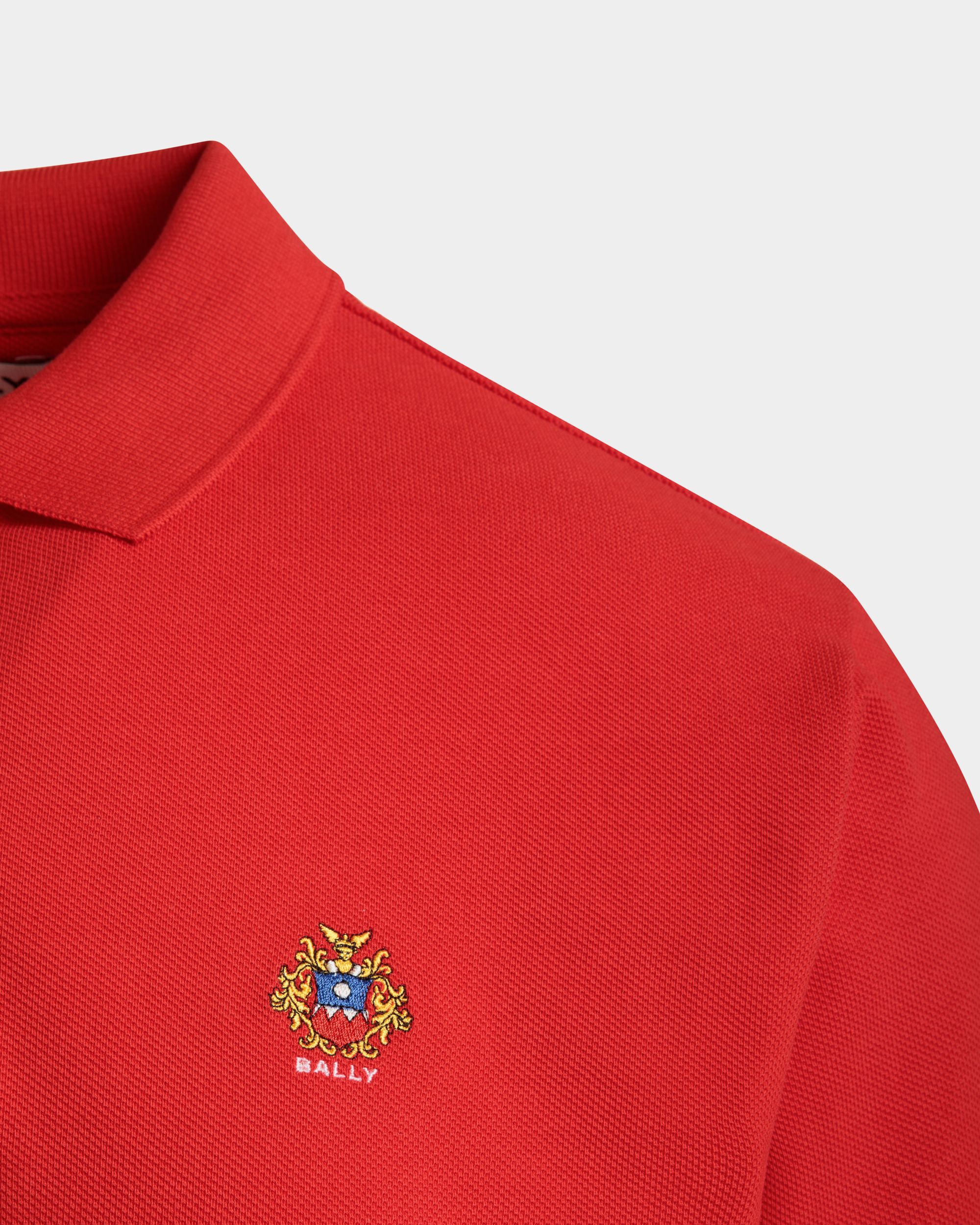 Bally Global - Polo Shirt in Red Cotton - Red