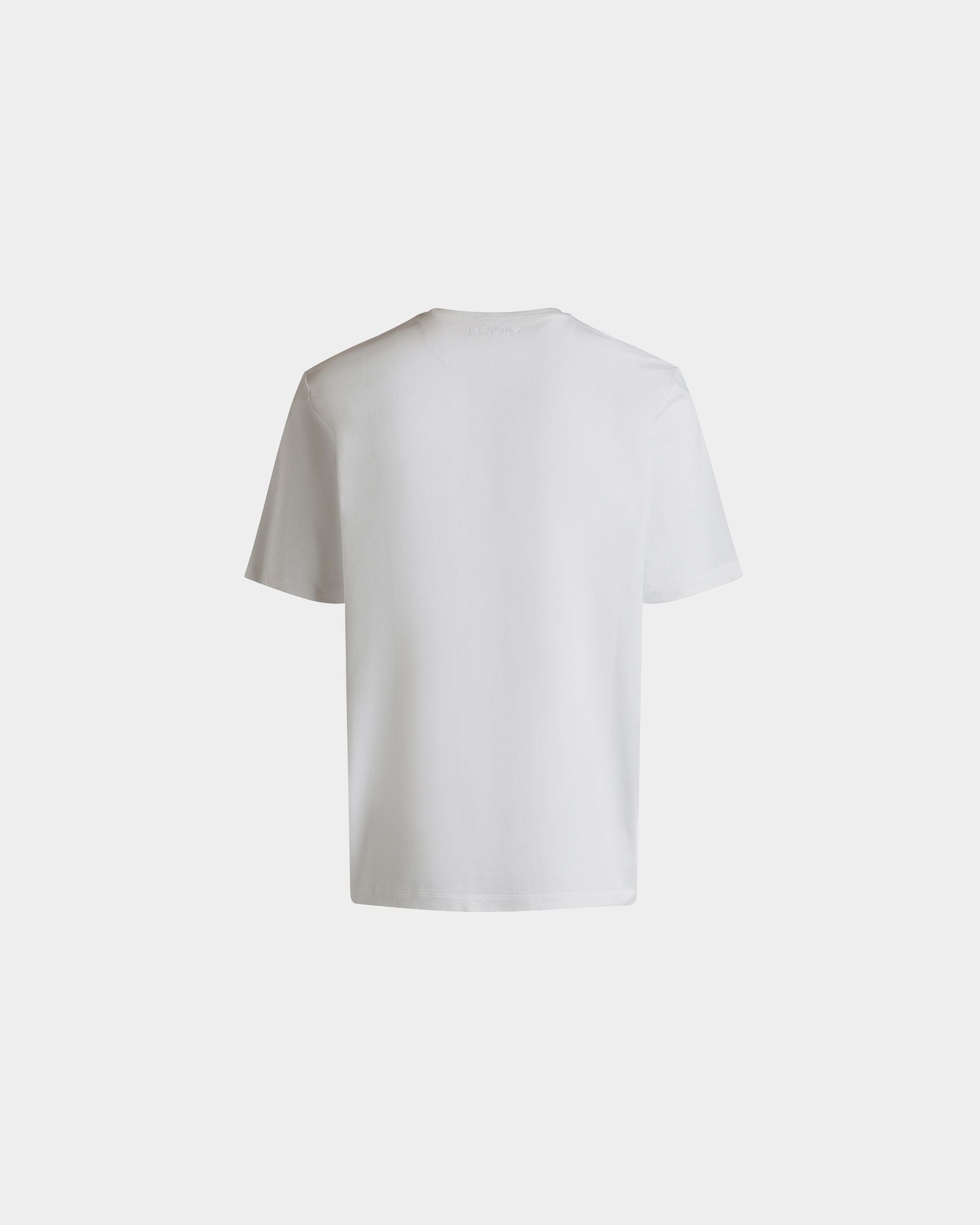 Bally Global - T-Shirt En Coton Blanc - Blanc