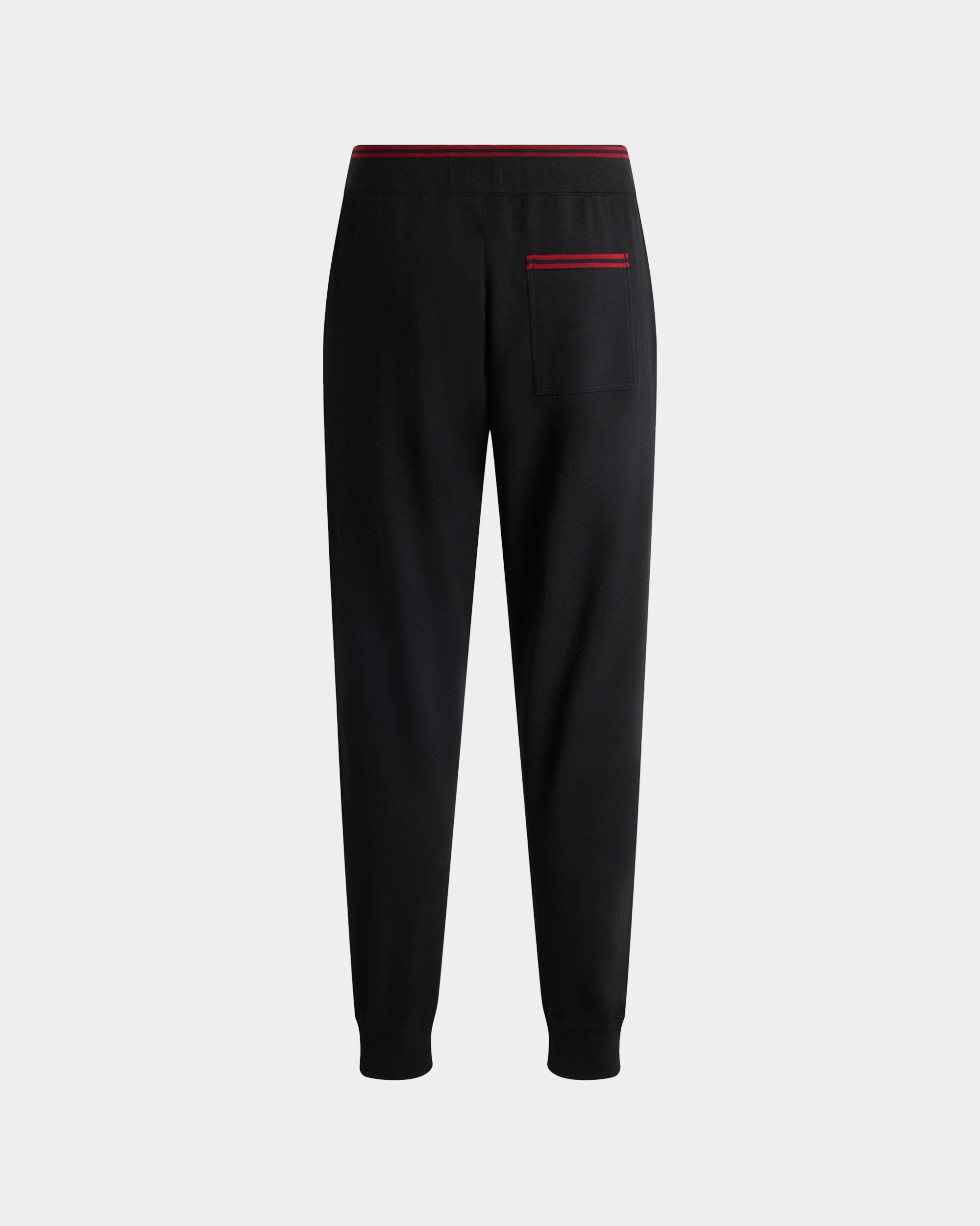 Bally Global - Sweatpants in Black Wool - Black
