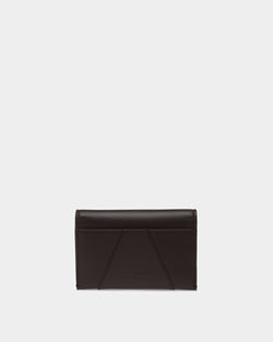 Annye Leather Business Card Holder In Black