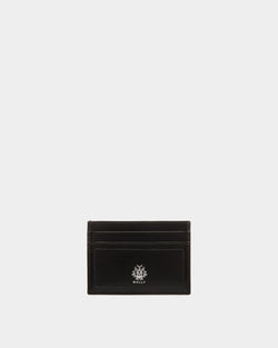 Ray Card Holder in Black Leather