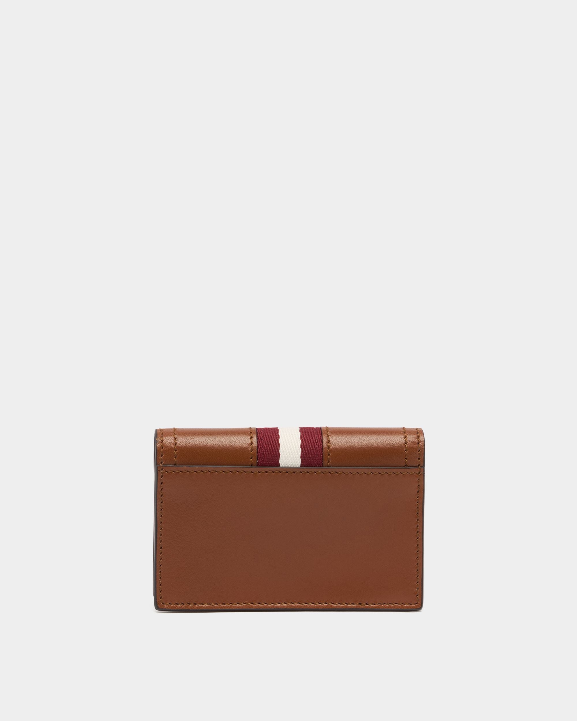 Bally Global - Kartenetui Ray aus Leder in Amber Brown - Brown