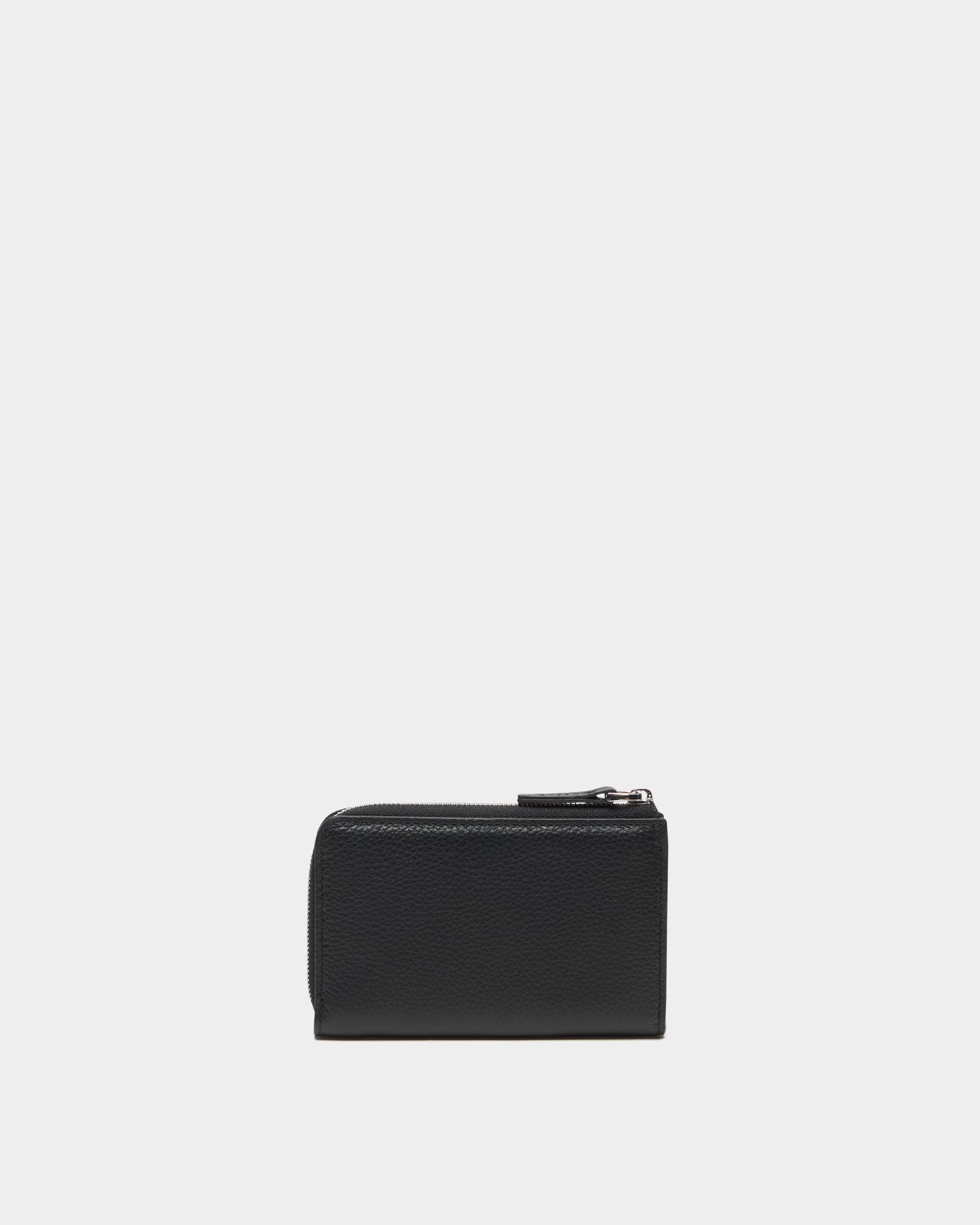 Bally Global - Porte-cartes Capitol en cuir grainé noir - Noir