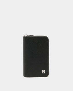 Funda Para Llaves Brigadiere BM De Piel Repujada Negra