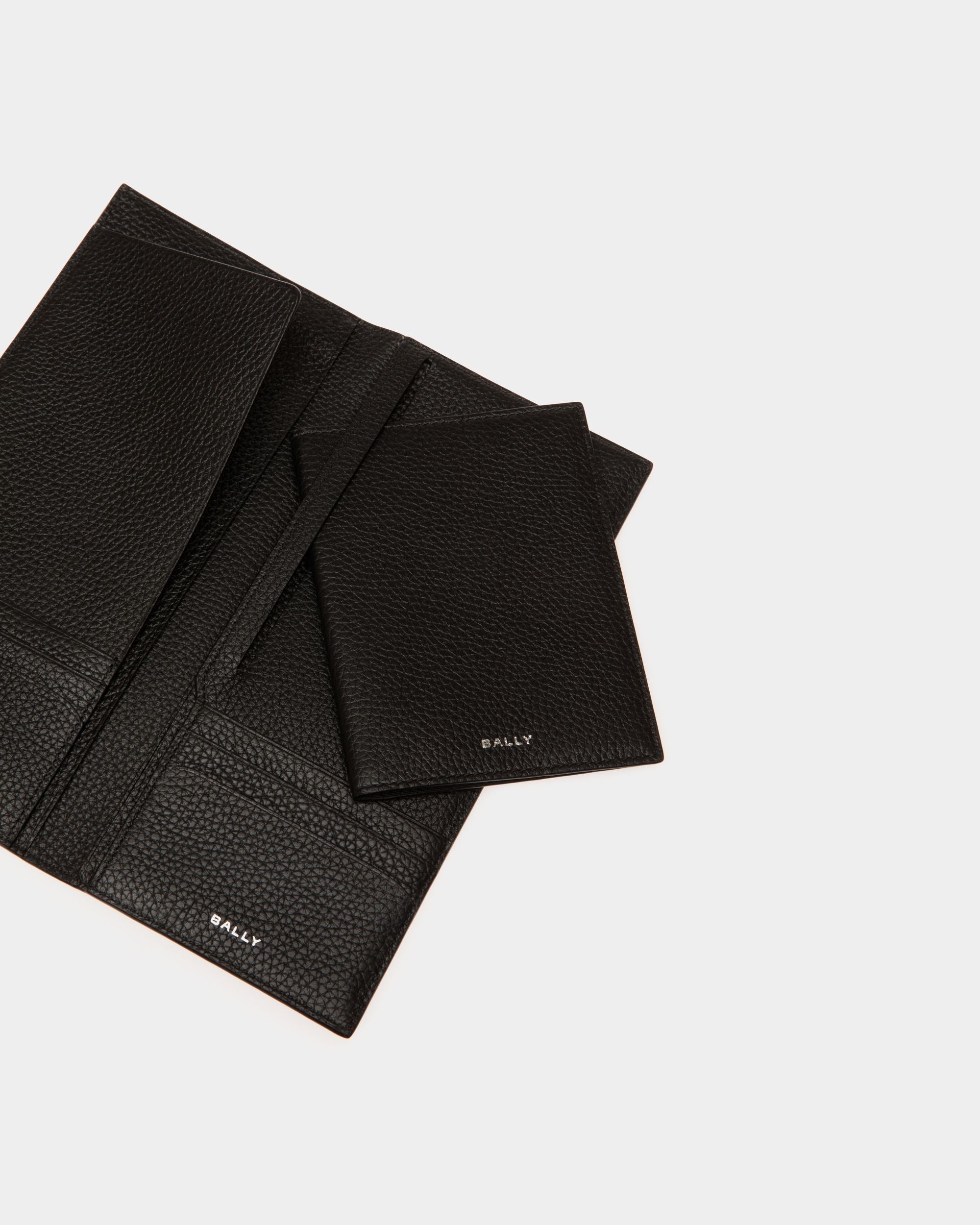 Bally Global - Oeden Continental Wallet in Black Leather - Negro