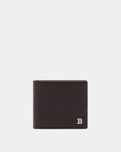 Bifold Wallet in Coffee Embossed Leather