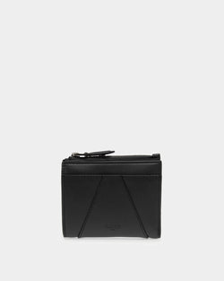 Axeel Leather Wallet In Black