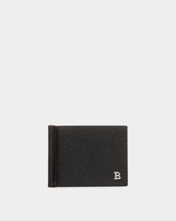 Wallet In Black Embossed Leather