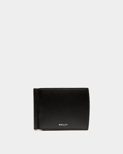 Busy Bally Bifold Wallet in Black Leather