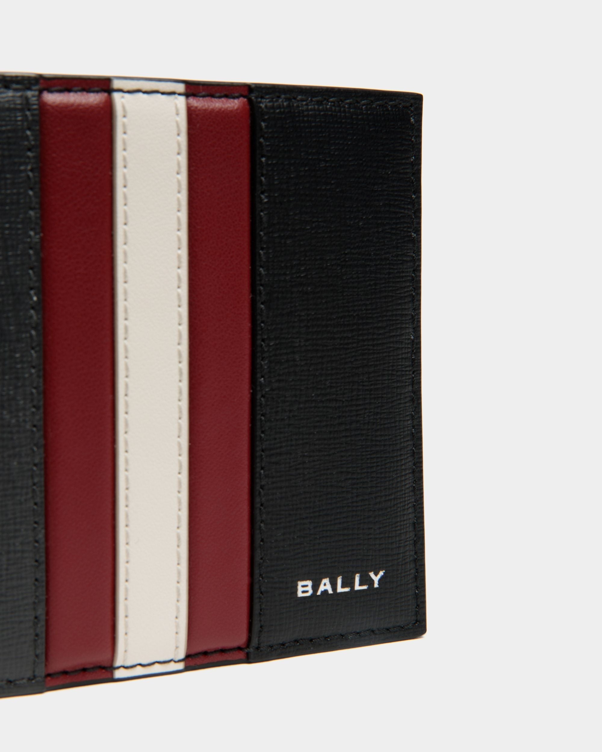 Bally Global - Cartera Plegable Mythos De Piel Reciclada Negra - Negro