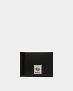 Easy Bally Bifold In Black Leather