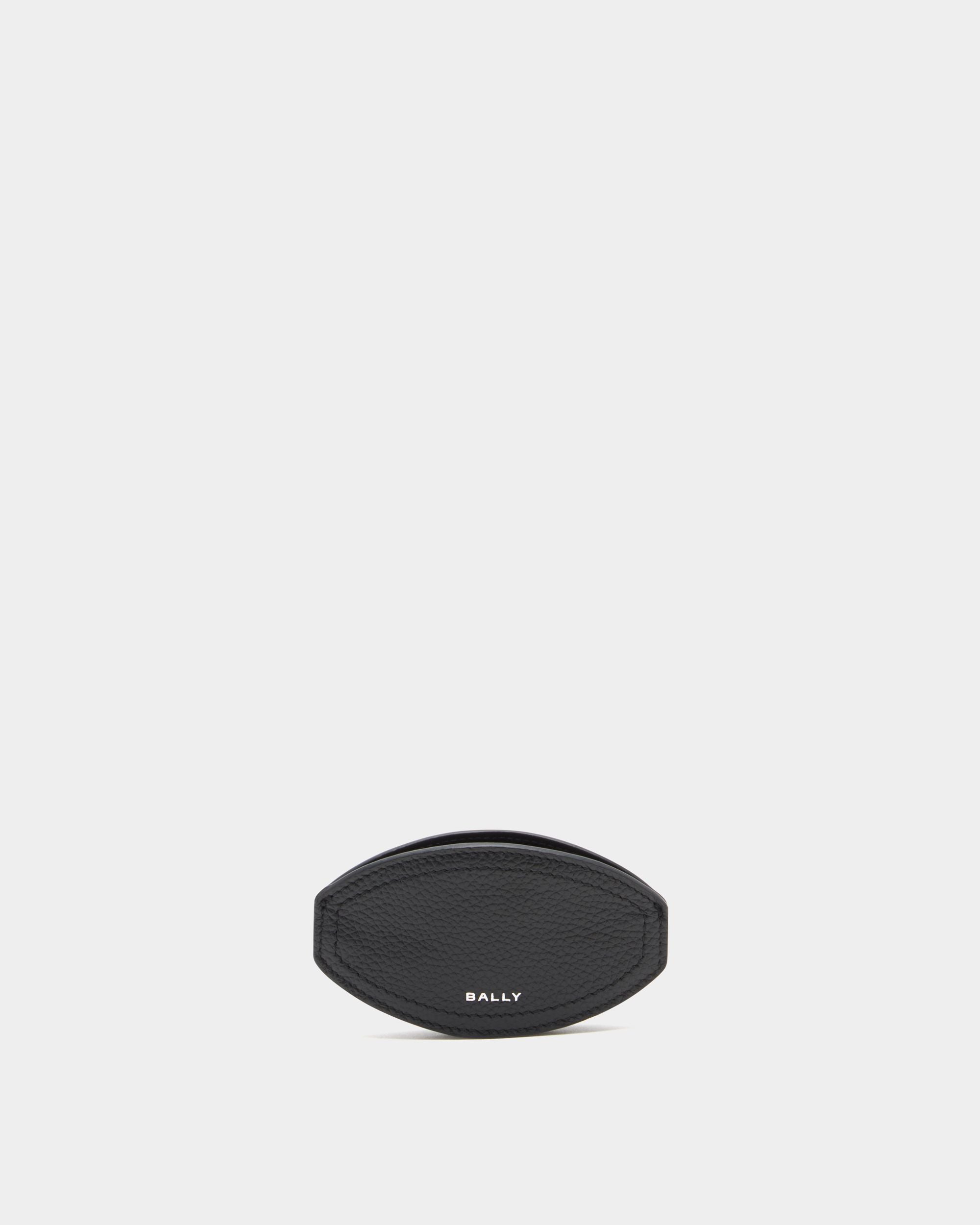Bally Global - Monedero Capitol De Piel Granulada Negra - Negro