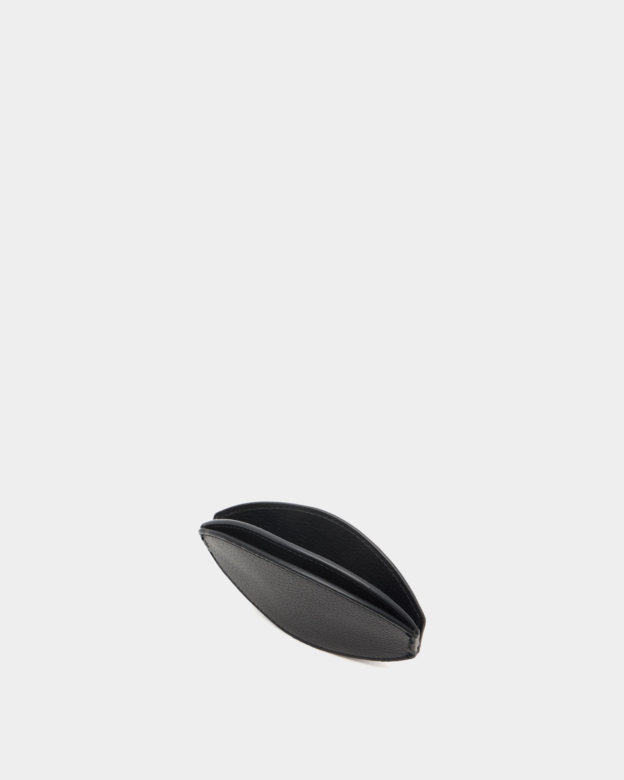 Bally Global - Monedero Capitol De Piel Granulada Negra - Negro
