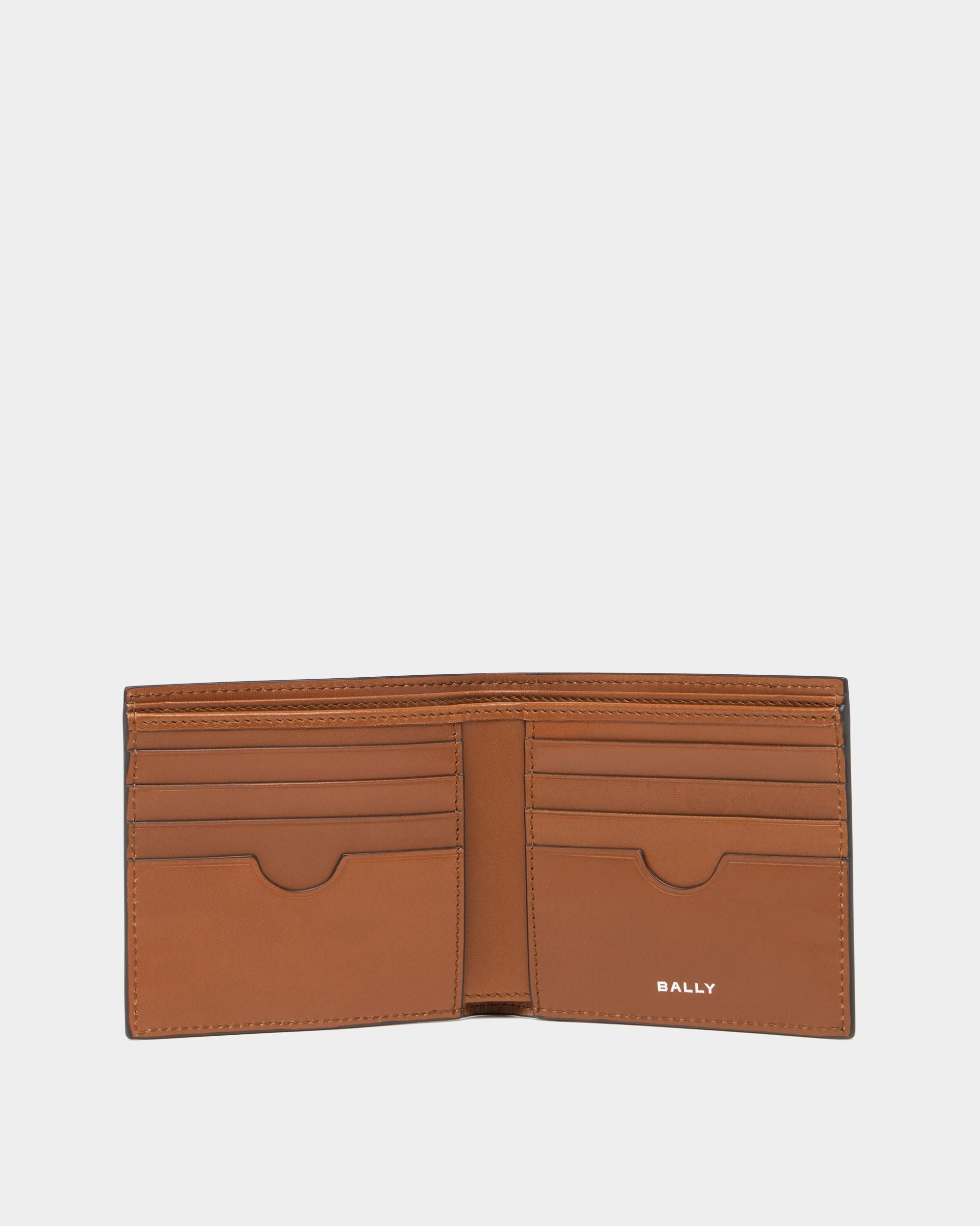 Bally Global - Ray Wallet in Amber Brown Leather - Brown
