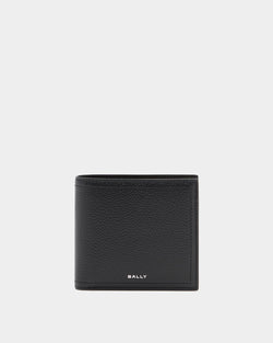 Capitol Wallet in Black Grained Leather