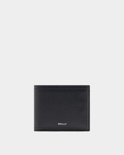 Capitol Wallet in Black Grained Leather