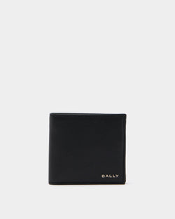 Bally Essential Wallet in Black Grained Leather