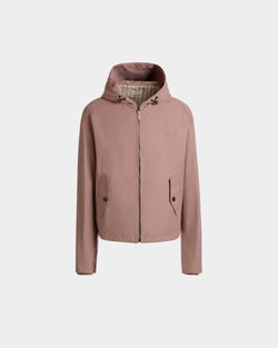 Chaqueta Performance De Algodón Rosa