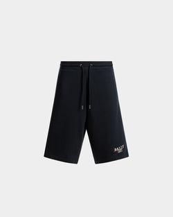 Sweatpants in Blue Knit Cotton