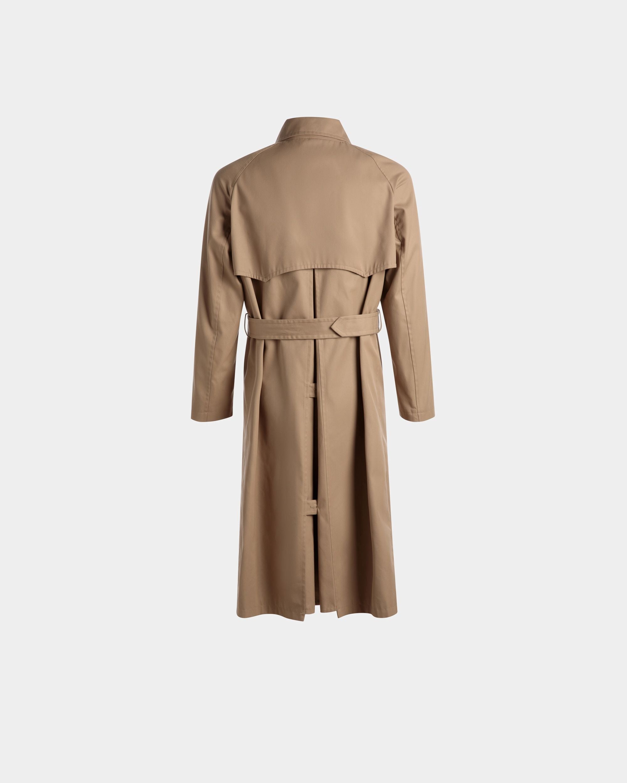 Bally Global - Trench Coat In Brown Cotton - Brown