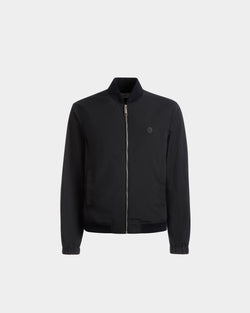 Bómber De Tela Color Tinta