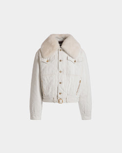 Bómber De Bull Denim Blanco