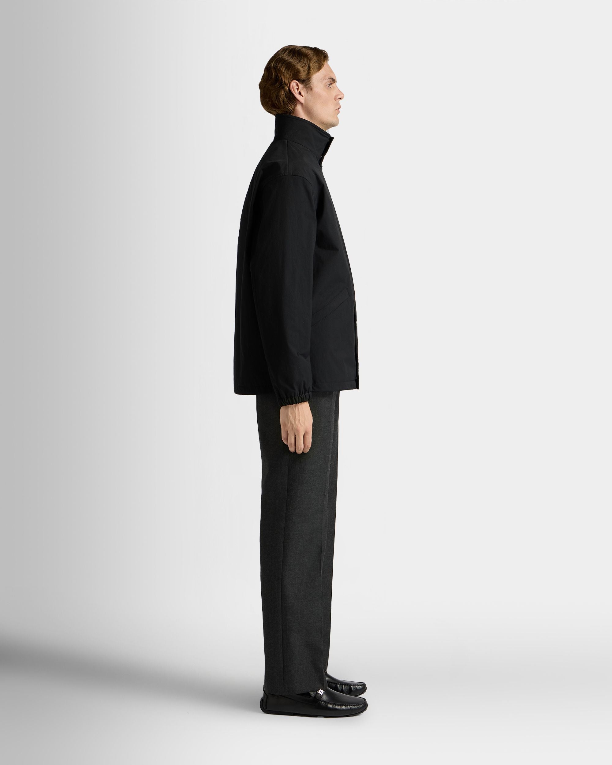 Bally Global - Jacket in Black Nylon - Black