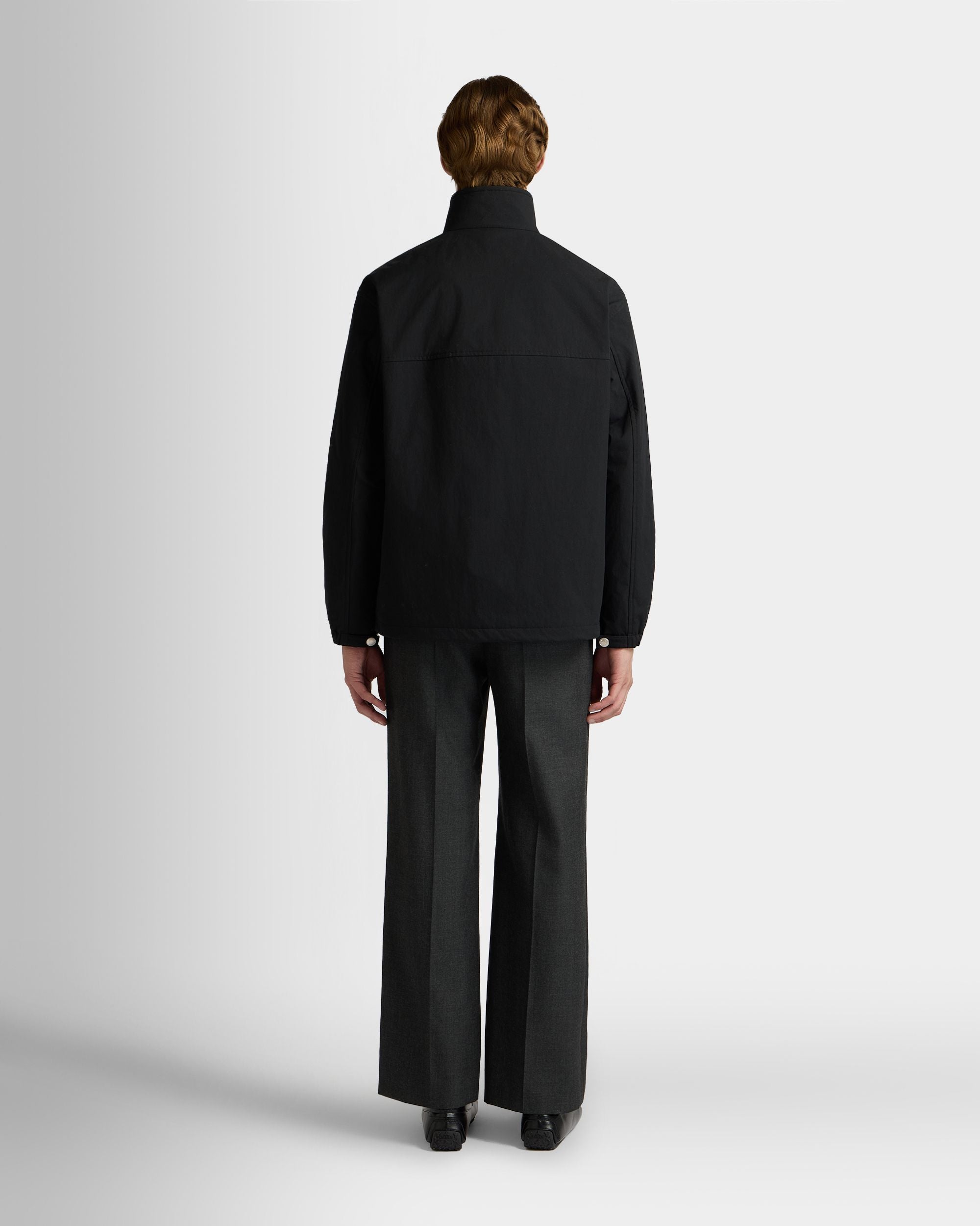 Bally Global - Jacket in Black Nylon - Black