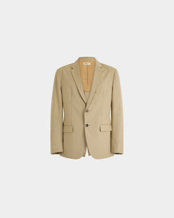 Blazer de algodón Light Beige