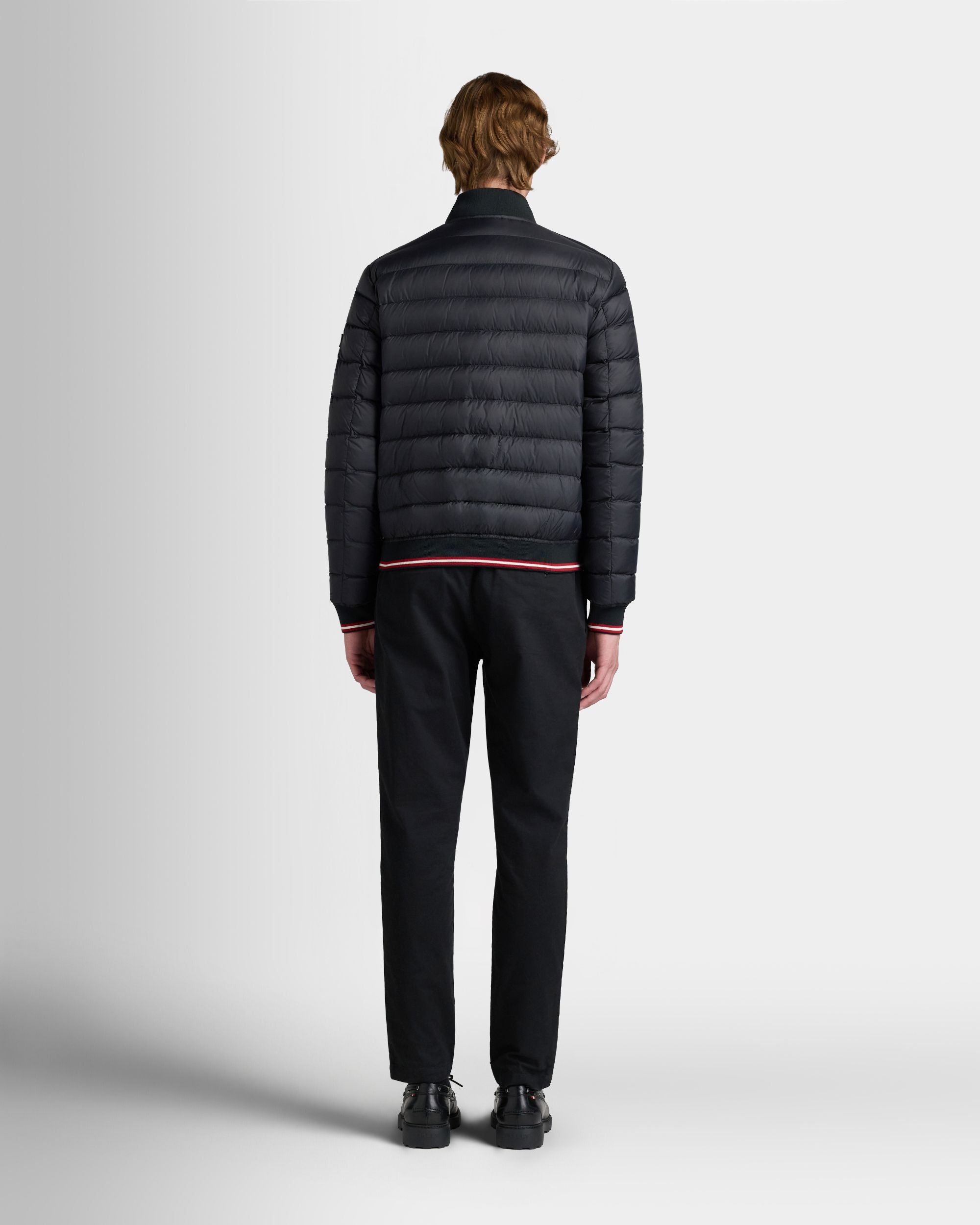 Bally Global - Light Puffer Jacket in Black Nylon - Black