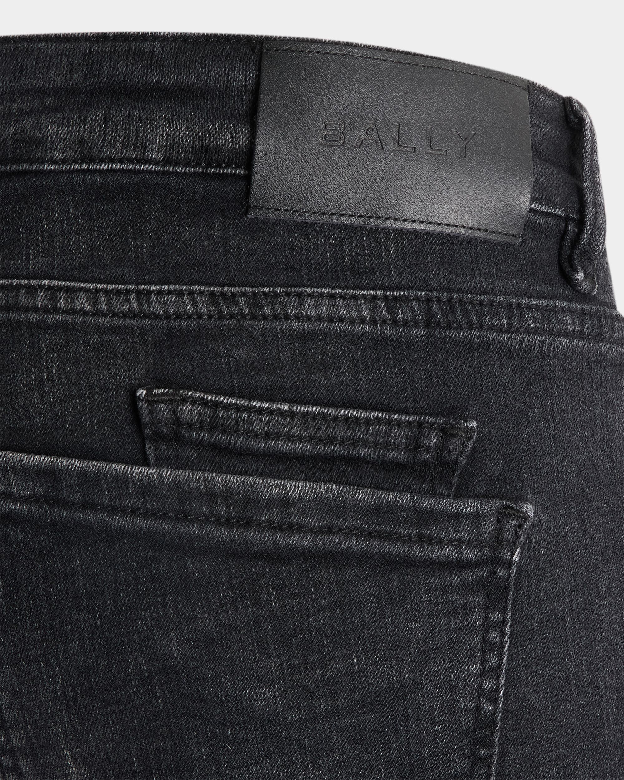 Bally Global - Vaqueros De Algodón Elástico Gris Oscuro - Gris