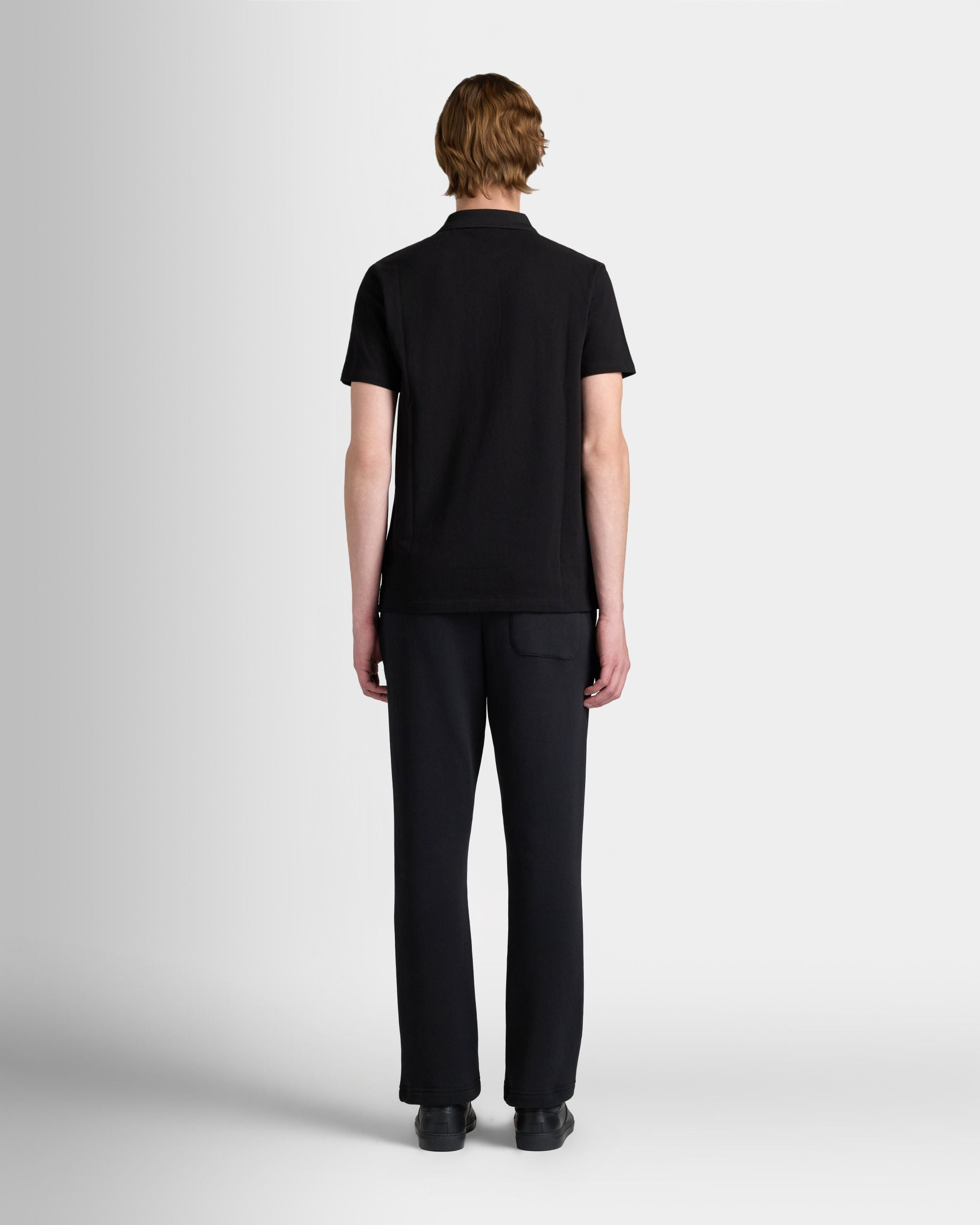 Bally Global - Polo Shirt in Black Cotton - Black