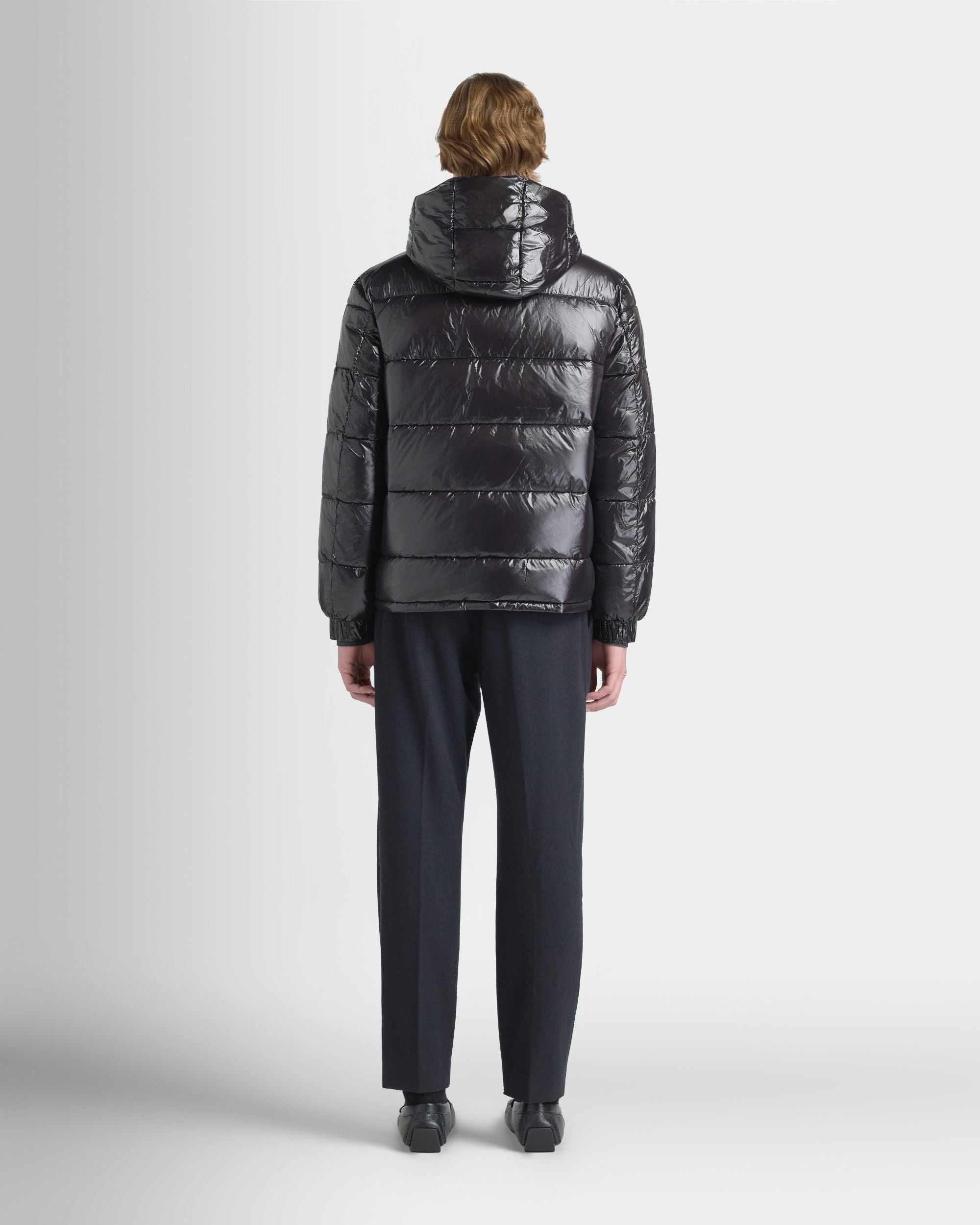 Bally Global - Puffer Jacket in Black Nylon - Black