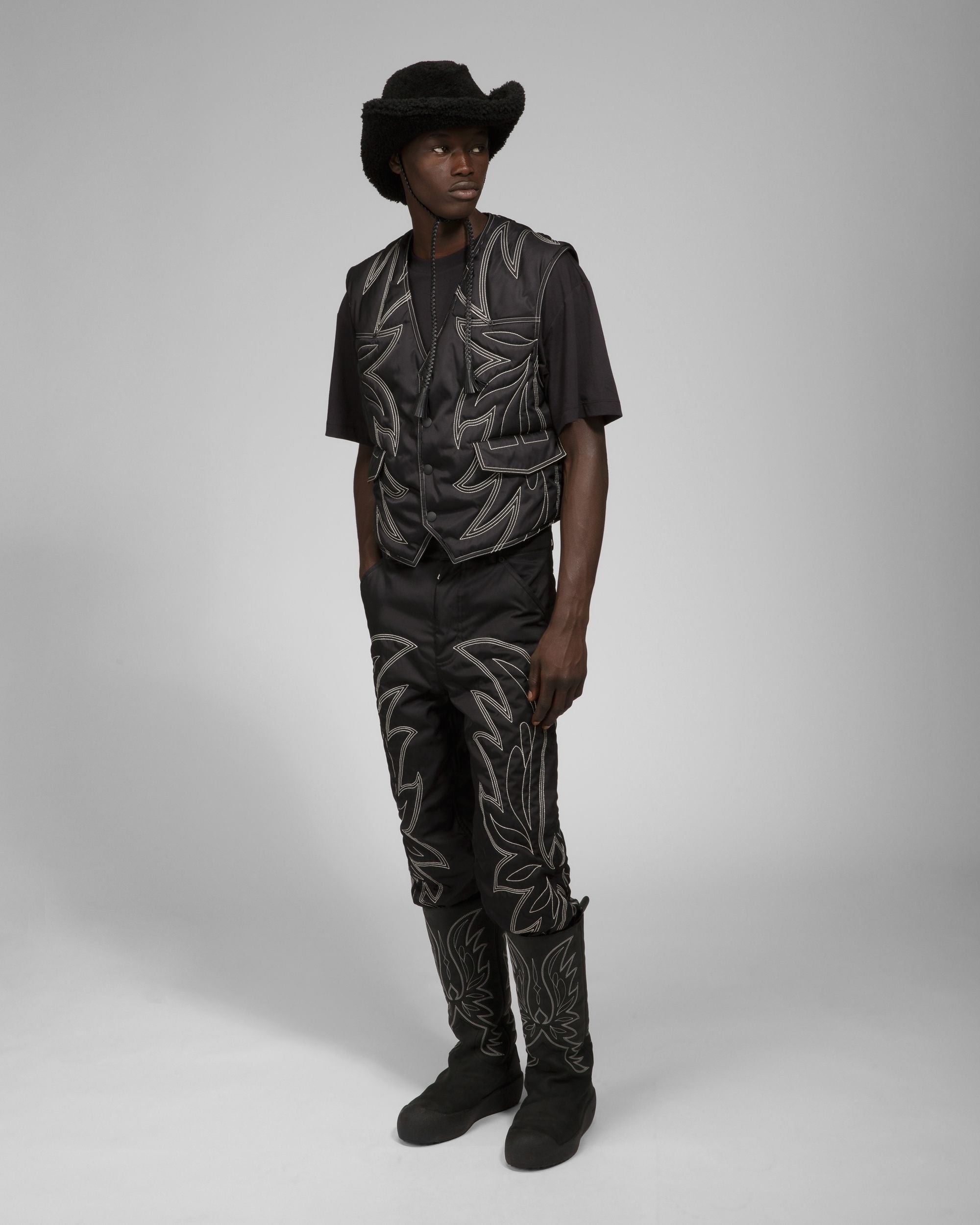 Bally Global - Montana Botas De Piel Para La Nieve En Negro - Negro