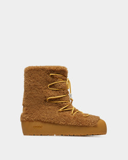 Corviglia Botas De Piel Para La Nieve En Cámel