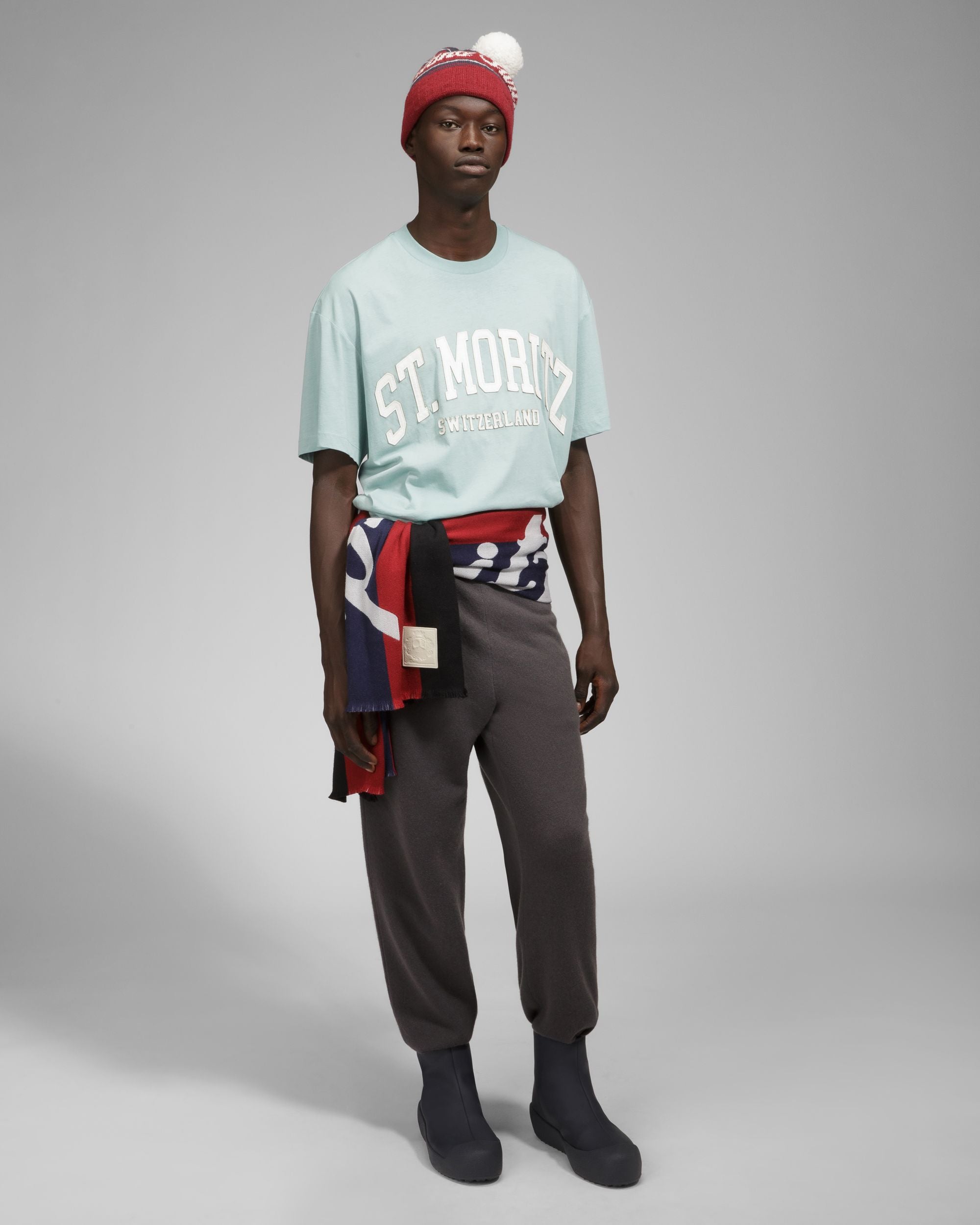 Bally Global - Bernina Botas De Piel Para La Nieve En Azul Marino - Azul