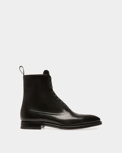 Scribe Booties In Black Leather