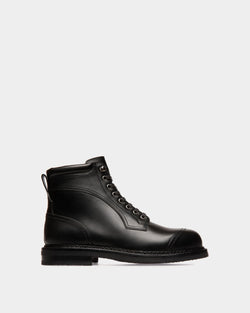 Bottine Norwelt En Cuir Noir