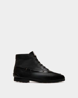 Plume Bootie In Black Leather