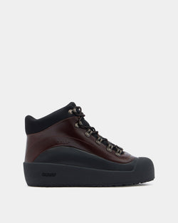 Bottine Bally Curling En Cuir Marron