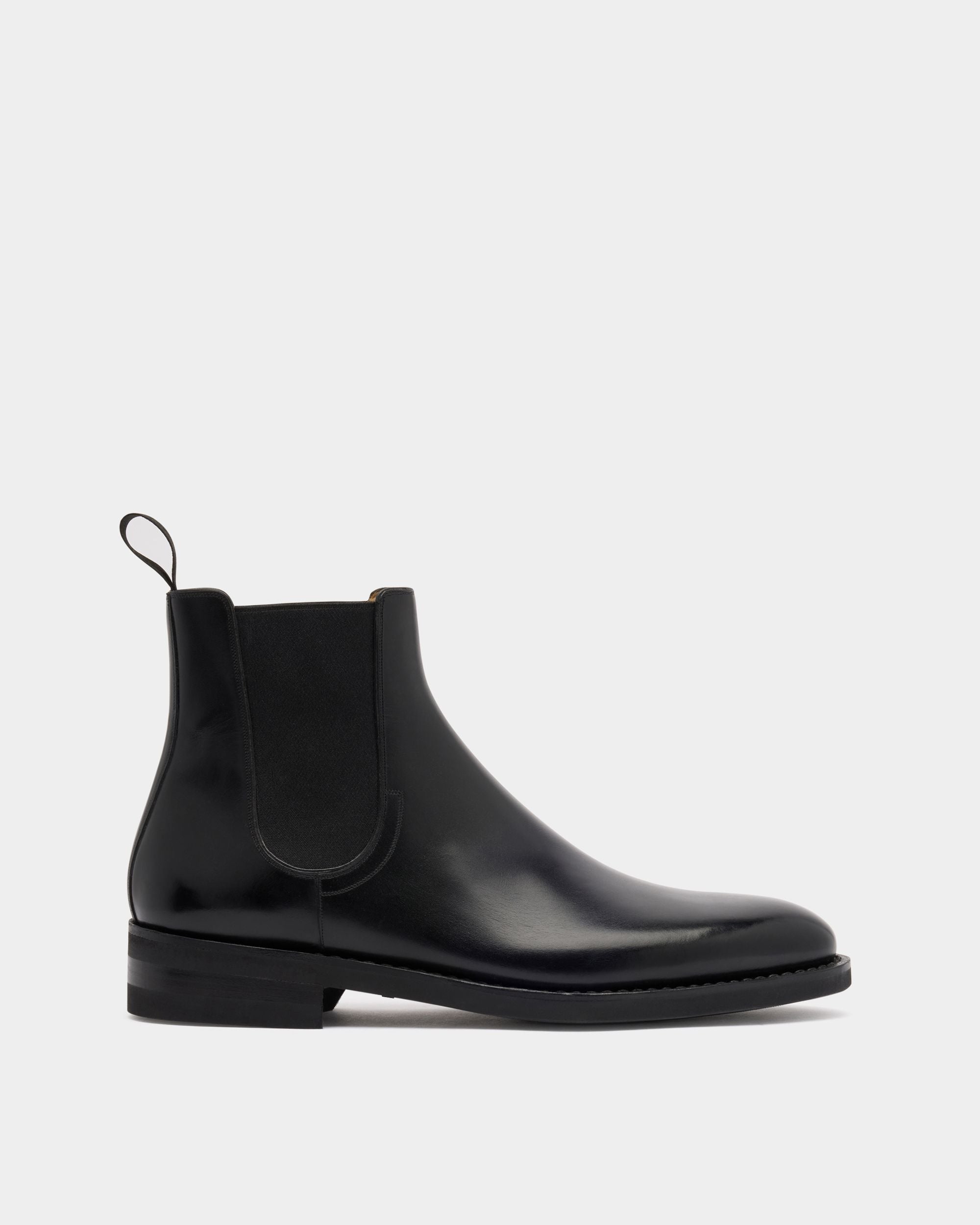Bally Global - Scribe Un Bootie in Black Leather - Black