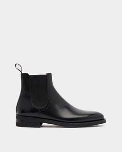 Scribe Un Bootie in Black Leather