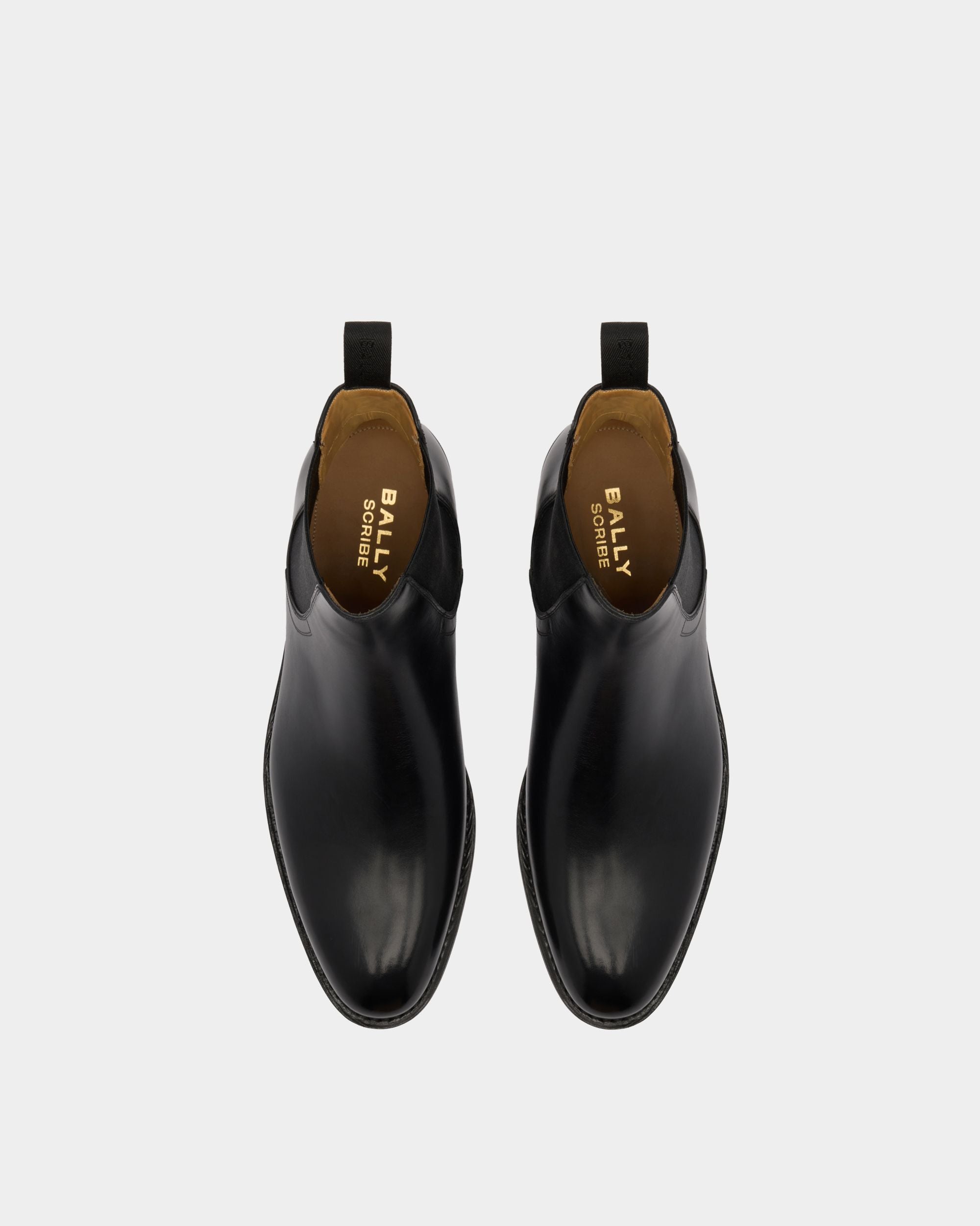 Bally Global - Scribe Un Bootie in Black Leather - Black