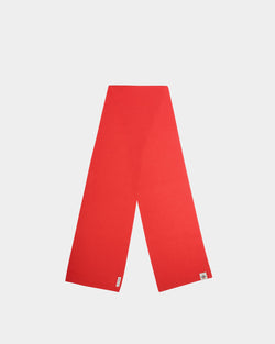 Scarf In Red Wool