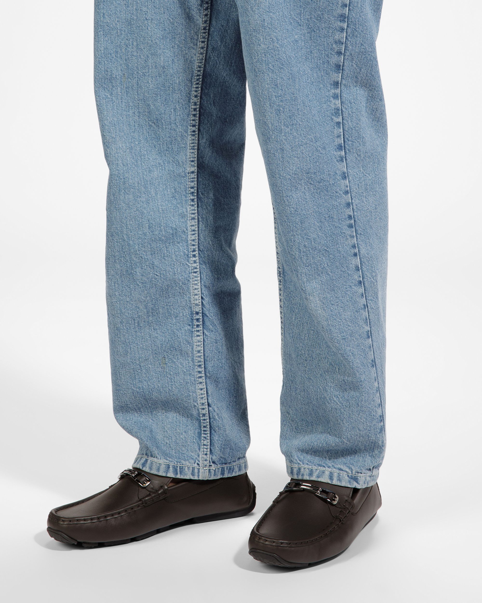 Bally Global - Pinter Leather Drivers In Brown - Brown