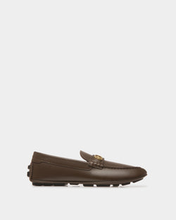 Kerbs Drivers In Brown Leather
