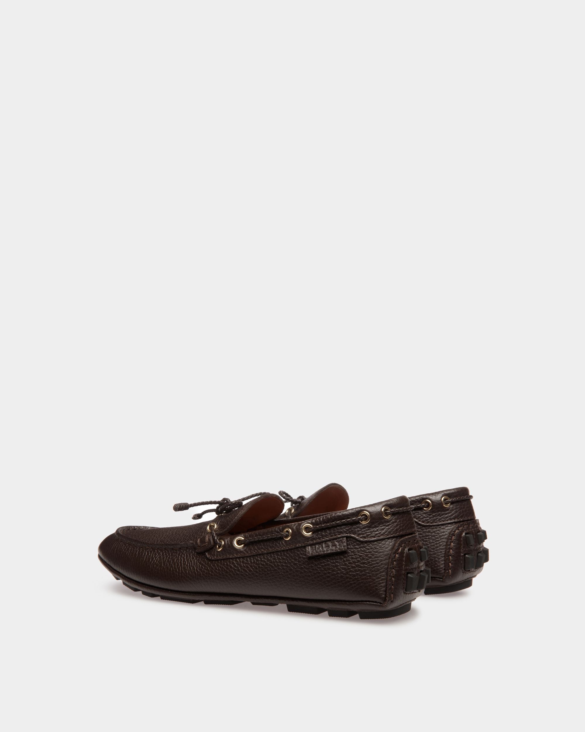Bally Global - Kerbs Drivers In Brown Leather - Brown