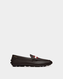 Chaussure Driver Kerbs En Cuir Grainé Ebano