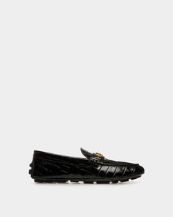 Mocassins Driver Kerbs En Cuir Noir